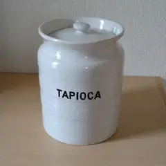 アンティークの陶器の小物入れ