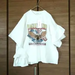 リメイクTシャツ＊フリル＊MONO-MART（Eagle）