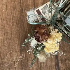 ローズの香りに癒されるコンパクトスワッグ✳︎ドライフラワー✳︎ディスプレイ✳︎