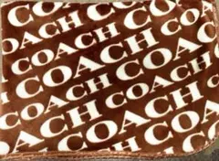 COACH ブランケット　ひざかけ
