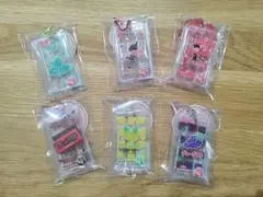 【タイトー限定】もちもち君ミニチュアキーホルダー　６個セット