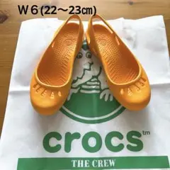 [廃盤]クロックス マリンデイ Ｗ６オレンジ