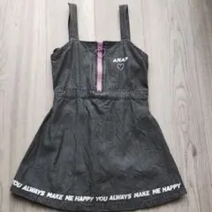 ANAP ノースリーブワンピース グレー
