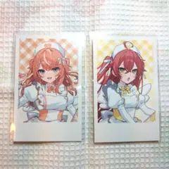 Idios チェキ風カード 五十嵐梨花 獅子堂あかり