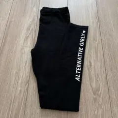 ALGYブラックレギンス 160cm