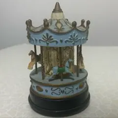【夢をあきらめないで】メリーゴーランド型オルゴール SANKYO製