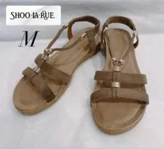 シューラルー　サンダル ベージュ