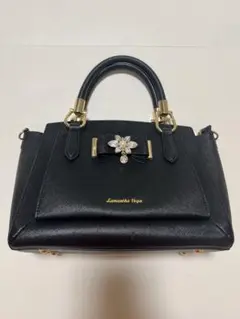 Samantha Vega サマンサベガ ハンドバッグ ショルダーバッグ　黒