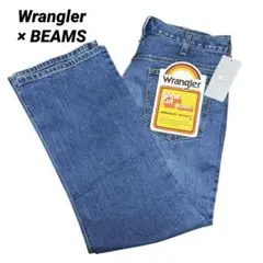 新品 Wrangler × BEAMS 別注 シューカット デニム パンツ M