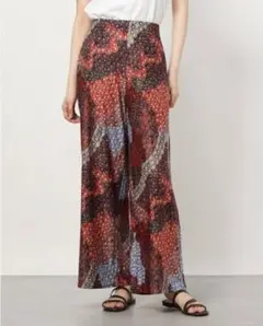 Desigual　レディース　総柄ワイドパンツ　イージーパンツ