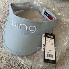 PING L2502 TOUR VISOR SAXE BLUE サンバイザー