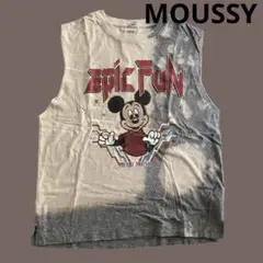 完売品　MOUSSY MD I LOVE タンクトップ　DisneyMOUSSY MOUSSY MD I LOVE タンクトップ - メルカリ