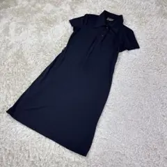 FENDI フェンディ 膝丈 ワンピース ブラック ストレッチ素材 S相当