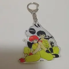 らんま1/2　アクリルキーホルダー　父とらんまとPちゃん　レア　レトロ