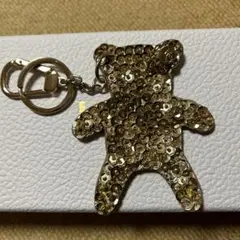 HOUSE OF ANLI クマ型キーホルダー ゴールド