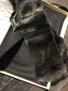 最安値 高級 未使用 LOUIS VUITTON ミンク マフラー ストール