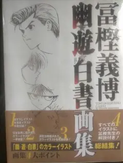[初版・帯付き]冨樫義博 幽☆遊☆白書 画集➕おまけ 幽☆遊☆白書 画集 (ジャンプコミックス) | 冨樫 義博 |本