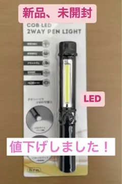 LED、キャンプ用・非常時用に、
