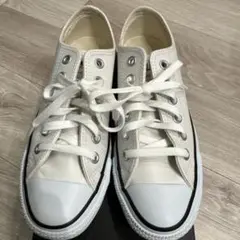 [未使用]CONVERSEコンバースALLSTAR レザーオールスター白5