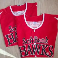 S.L2枚セット鷹祭SoftBank Hawks ユニフォーム