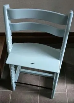 トリップトラップ　STOKKE ハイチェア　アクアブルー
