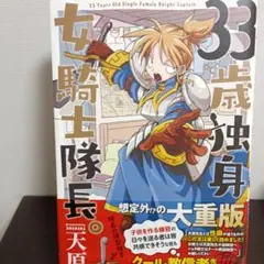 33歳独身女騎士隊長。