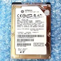 〔HITACHI / HGST〕2.5inHDD 160GB【ジャンク品扱い】②
