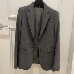 美品 GUCCI ウールカシミア グレー ジャケット 36サイズ