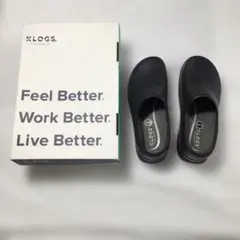 新品Klogs ブラック クロッグサンダル　MEDIUM USA製