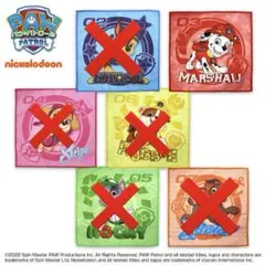 パウパトロール　ミニタオル　　アニメ　パウパト　子供　犬　イヌ　マーシャル
