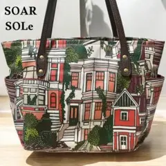 【人気】SOAR SOLe トートバッグ 窓柄 日本製
