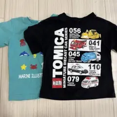 [まとめ売り]半袖Tシャツ 2点セット 95cm 男の子