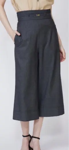 【新品】Maglie L マーリエ エル ラメデニム ハイウエストパンツ 17号