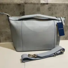 【極美品】COLE HAAN　グランドアンビション　ショルダーバッグ　ブルー