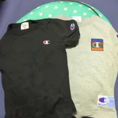 Champion Tシャツセット 黒 ・グレー
