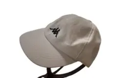 kappa キャップ 帽子　白56