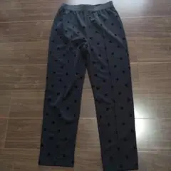新品未使用 黒ドットパンツ Lサイズ