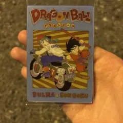 ドラゴンボールブルマ&孫悟空カード
