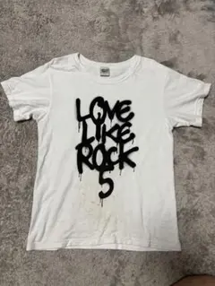 LOVE LIKE ROCK 5 Tシャツ ホワイト