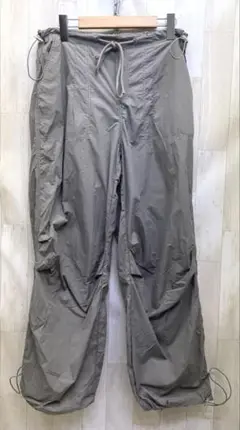 EZEK STORM ナイロン ドローコード パラシュートパンツ S ベージュ系