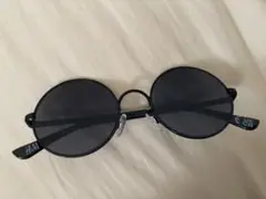 H&M ブラック ラウンド型サングラス
