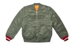 最終値下【SUPREME × UNDERCOVER】リバーシブルMA-1/正規品 SUPREME X UNDERCOVER REVERSIBLE MA-1 JACKET BLACK/PINK Size