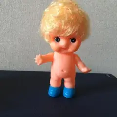 希少　髪の毛のあるキューピーさん