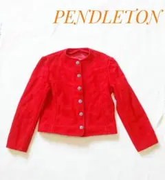 pendleton ノーカラージャケット vintage
