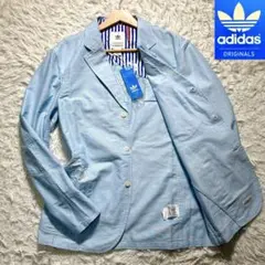 【新品】adidas by bedwin アイスブルー テーラードジャケット　O