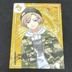 A3! アニメイト オーディオビジュアル フェア ブロマイド　特典　摂津万里