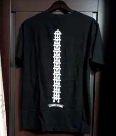 セメタリークロス プリント 黒 Tシャツ