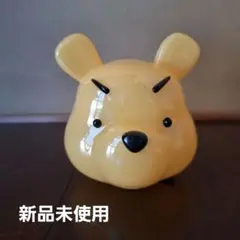 ディズニー プーさん顔型貯金箱 怒り顔