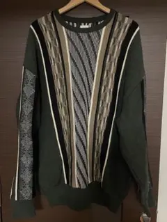 mistergentleman ミスタージェントルマン　ニット　XL グリーン