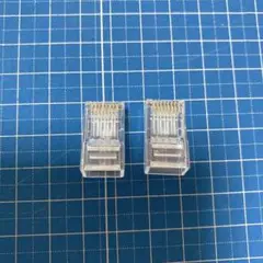 RJ45コネクタ ケーブル LANケーブル 接続